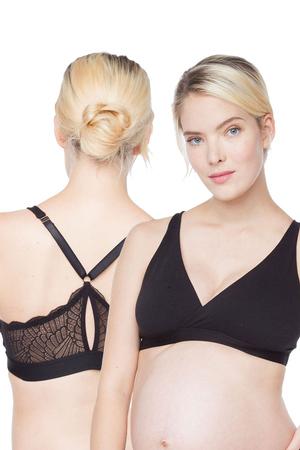Belabumbum Heavenly Lounge Bra (Black) by Belabumbum