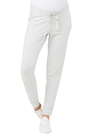 Ripe Softest Organic Cotton Jersey Joggers (Silver Marle) by Ripe Maternity