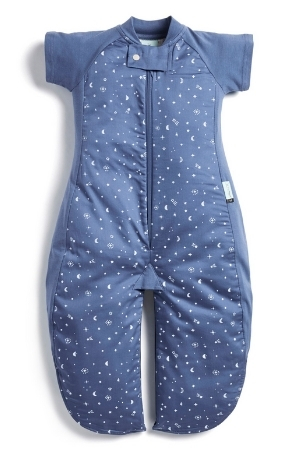 ergoPouch Organic Cotton Sleep Suit Bag (1.0 Tog) (Night Sky) by ergoPouch