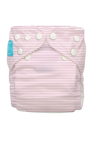 Charlie Banana® Organic One Size Reusable Diapers with 2 inserts (Pencil Stripes) by Charlie Banana