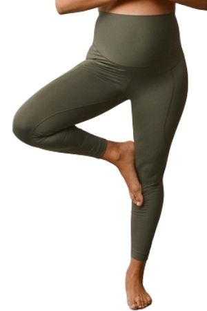 Boob Design Flow Leggings (Pine Green) by Boob Design