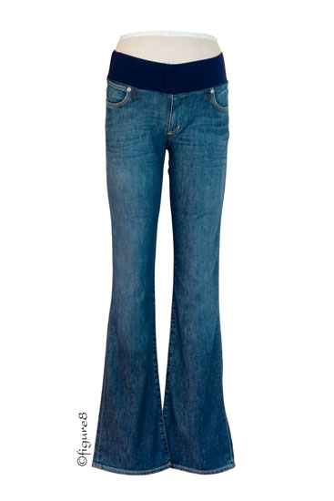 Paper Denim & Cloth Maternity Bootcut Jean (Blue Fusion)