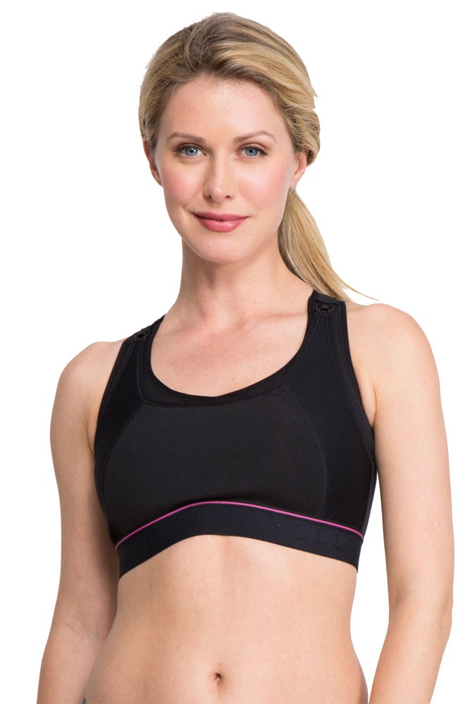 La Leche League Sports Nursing Bra (Black) La Leche League Sports Nursing Bra (Black)