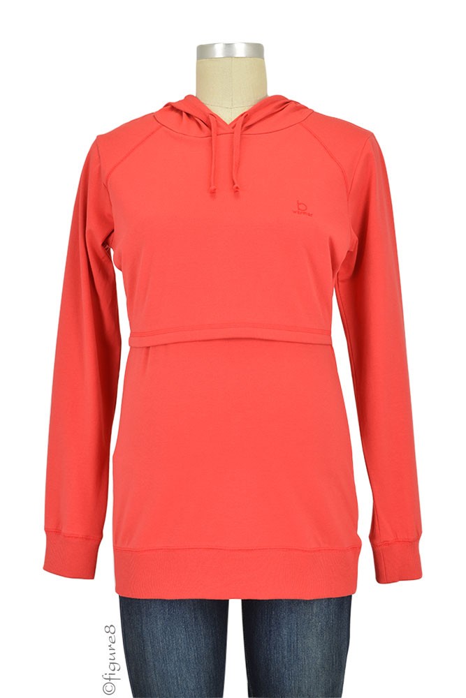 Boob Design B-Warmer Organic Knitted Nursing Hoodie (Red) Boob Design B-Warmer Organic Knitted Nursing Hoodie (Red)