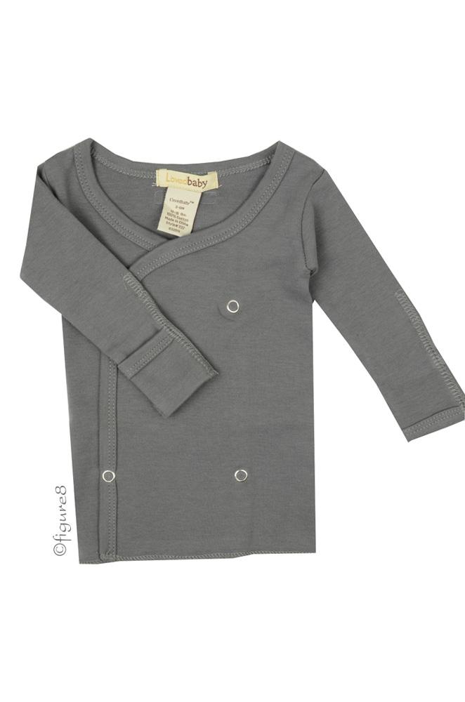 L'ovedbaby Wrap Baby Shirt (Clay Gray)