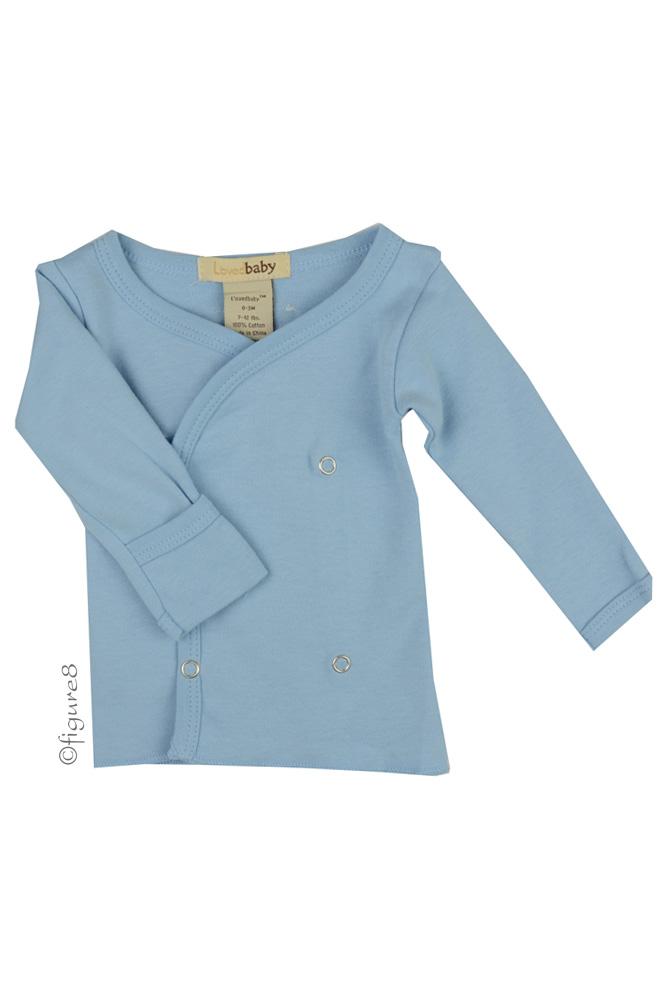 L'ovedbaby Wrap Baby Boy Shirt (True Blue)