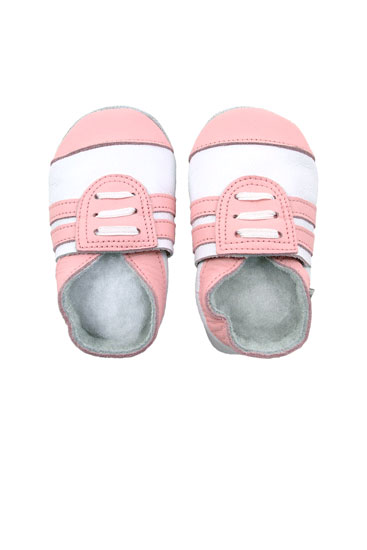 Bobux Baby Sport Shoe (Light Pink)