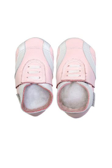 Bobux Baby Sport Shoe (Light Pink)