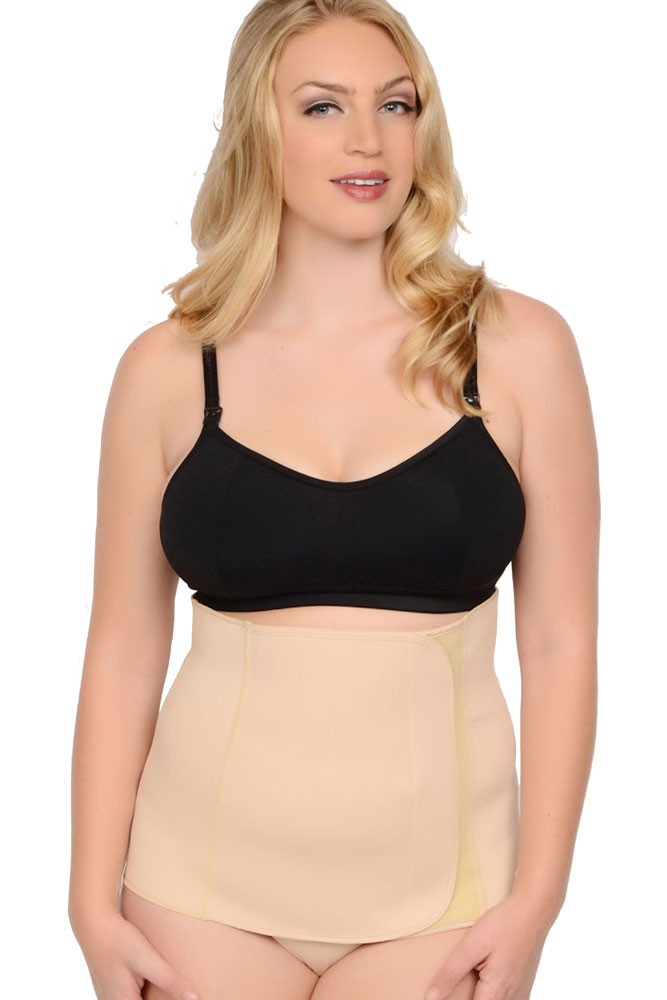 Postpartum Abdominal Binder (12 inch) (Beige)