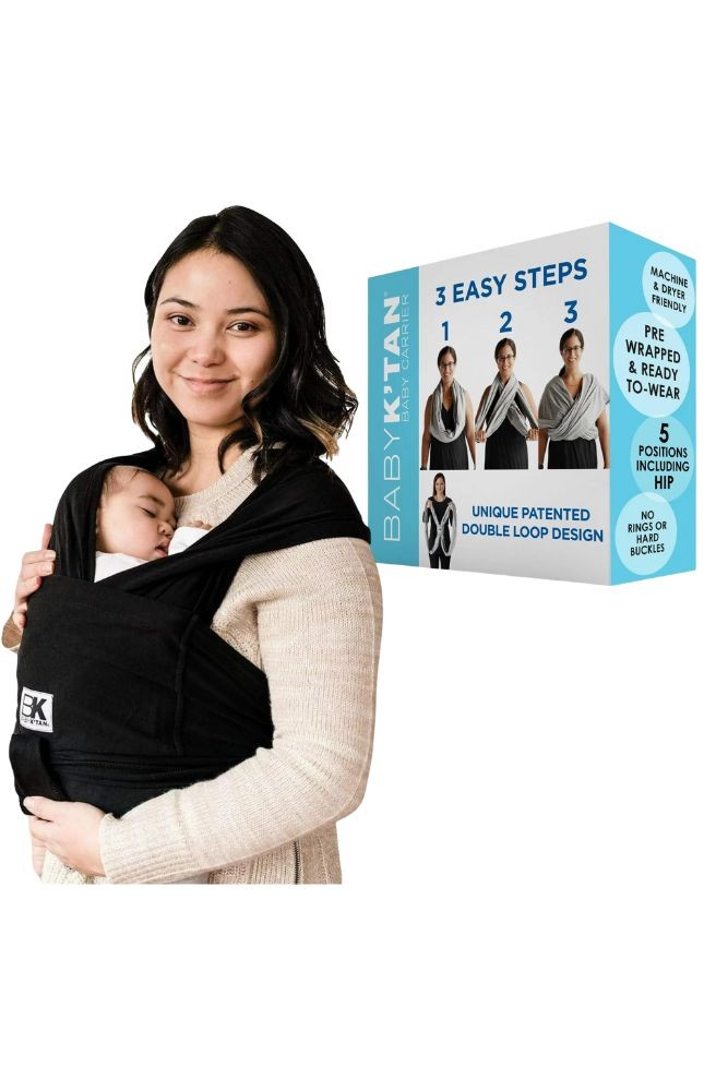 Baby K'tan Original Baby Carrier (Black) Baby K'tan Original Baby Carrier (Black)