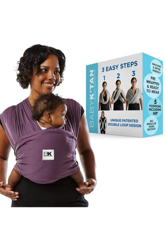 Baby K'tan Original Baby Carrier (Eggplant) Baby K'tan Original Baby Carrier (Eggplant)