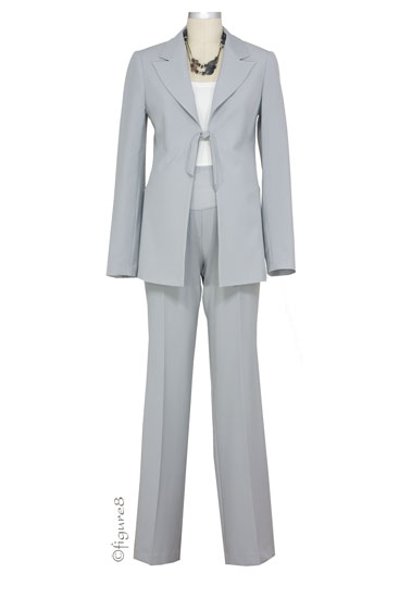 Jules & Jim Perfect Maternity 2-pc. Suit (Silver Grey)
