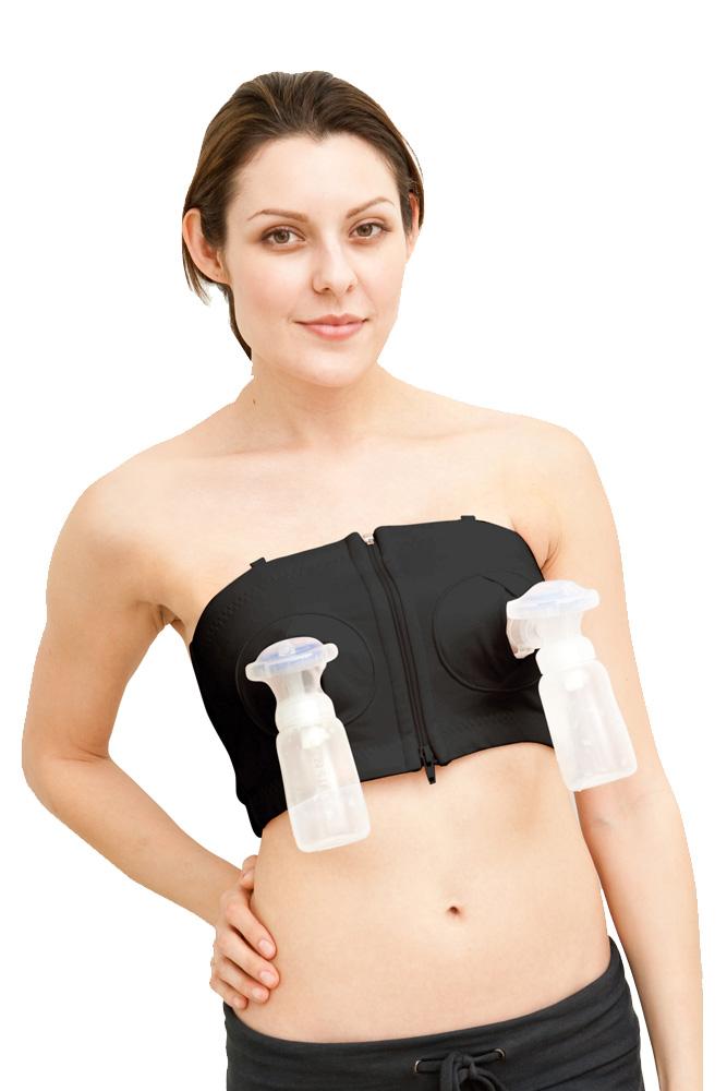 Simple Wishes Hands Free Pumping Bustier (Black)