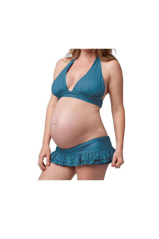 Ingrid & Isabel Ruffle Bottom (Peacock) Ingrid & Isabel Ruffle Bottom (Peacock)