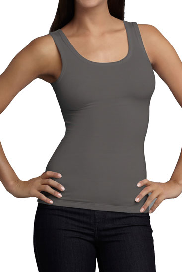 Yummie Tummie Invisible Boyfriend Tank (Gray) Yummie Tummie Invisible Boyfriend Tank (Gray)