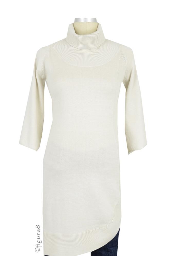 Valeria Maternity Sweater (Putty) Valeria Maternity Sweater (Putty)