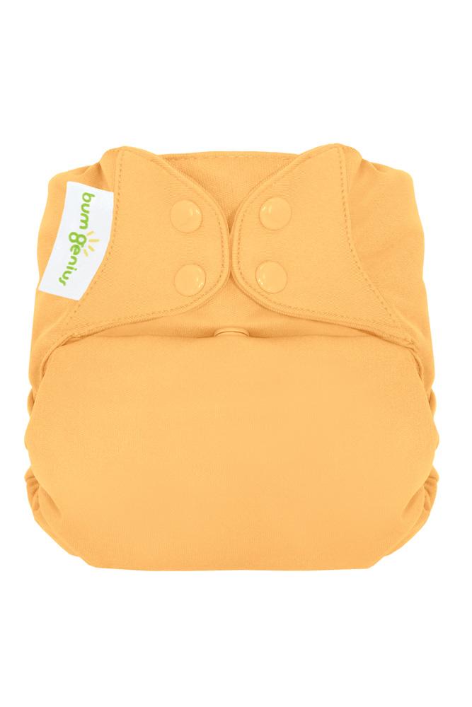 bumGenius Snap 4.0 One-Size Stay-Dry Cloth Diaper (Clementine)
