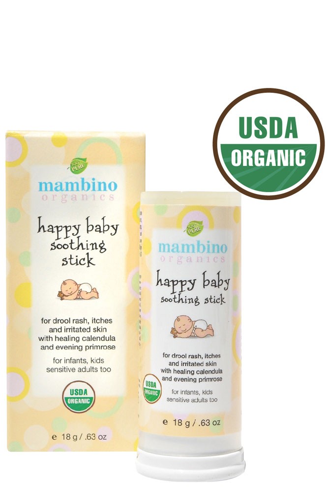 Mambino Organics USDA Organic Happy Baby Soothing Stick