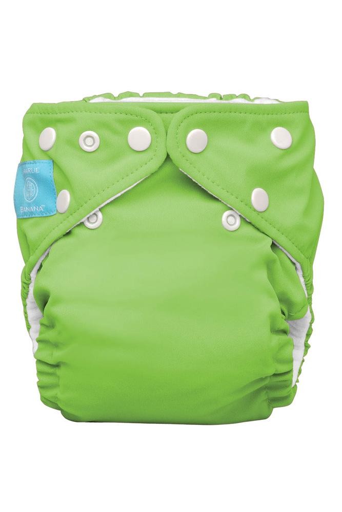 Charlie Banana® Newborn Reusable Diapers (Green)