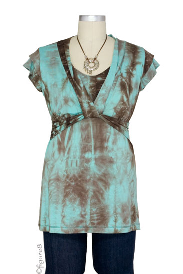 D&A Twist Front Nursing Top (Tie Dye) D&A Twist Front Nursing Top (Tie Dye)