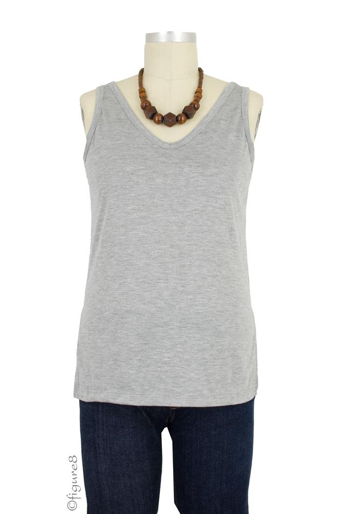 Anya Classic Nursing Tank (Heather Grey) Anya Classic Nursing Tank (Heather Grey)