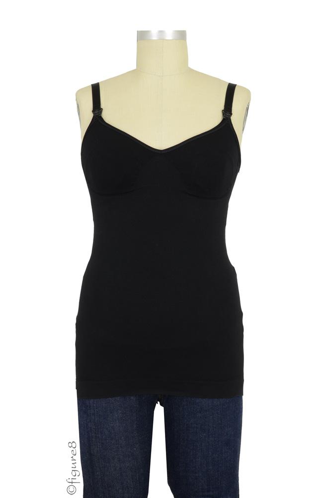 Boob Design Slimming Nursing Singlet (Black) Boob Design Slimming Nursing Singlet (Black)