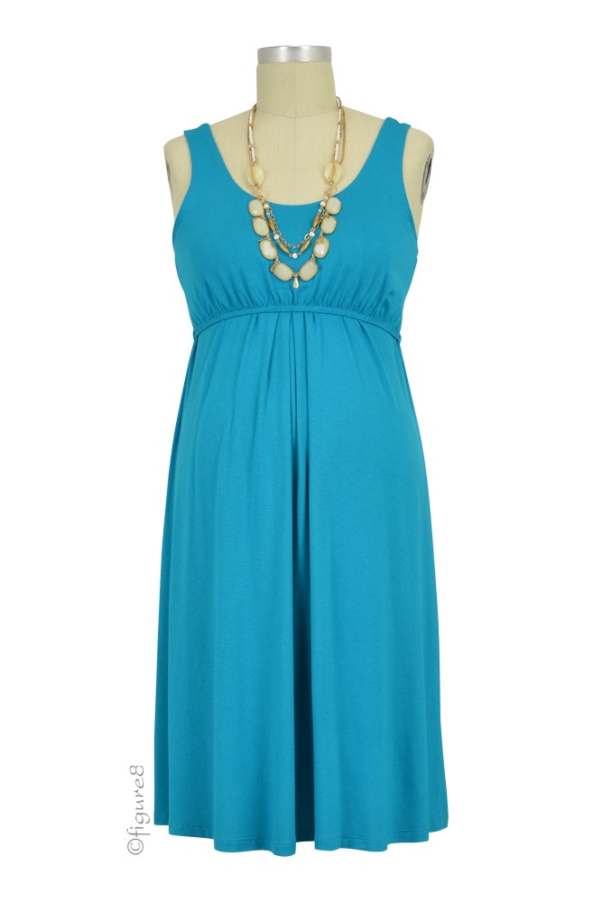 Ying Anytime Sleeveless Maternity & Nursing Dress (Jade) Ying Anytime Sleeveless Maternity & Nursing Dress (Jade)