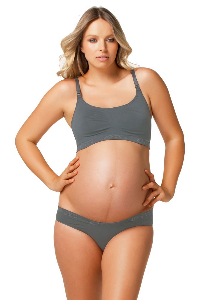 Cake Maternity Cotton Candy Sleep & Yoga Maternity & Nursing Bra (Steel Grey) Cake Maternity Cotton Candy Sleep & Yoga Maternity & Nursing Bra (Steel Grey)