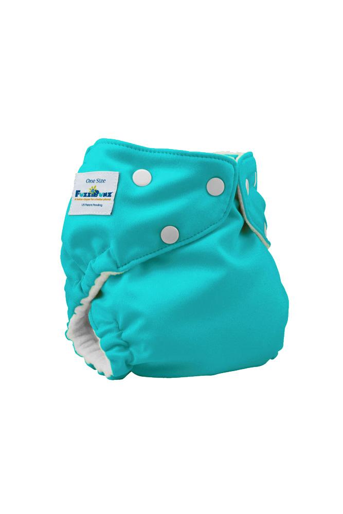 FuzziBunz Elite One-Size Cloth Diapers (Spearmint)