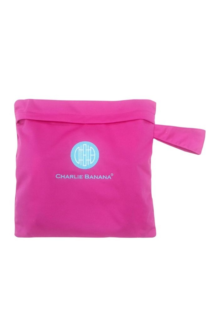 Charlie Banana Waterproof Tote Bag (Hot Pink)