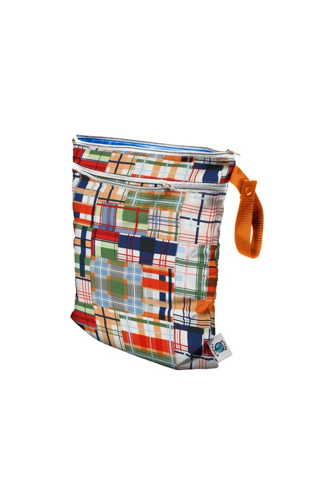 Planet Wise Wet/Dry Bag (Patchwork Plaid)