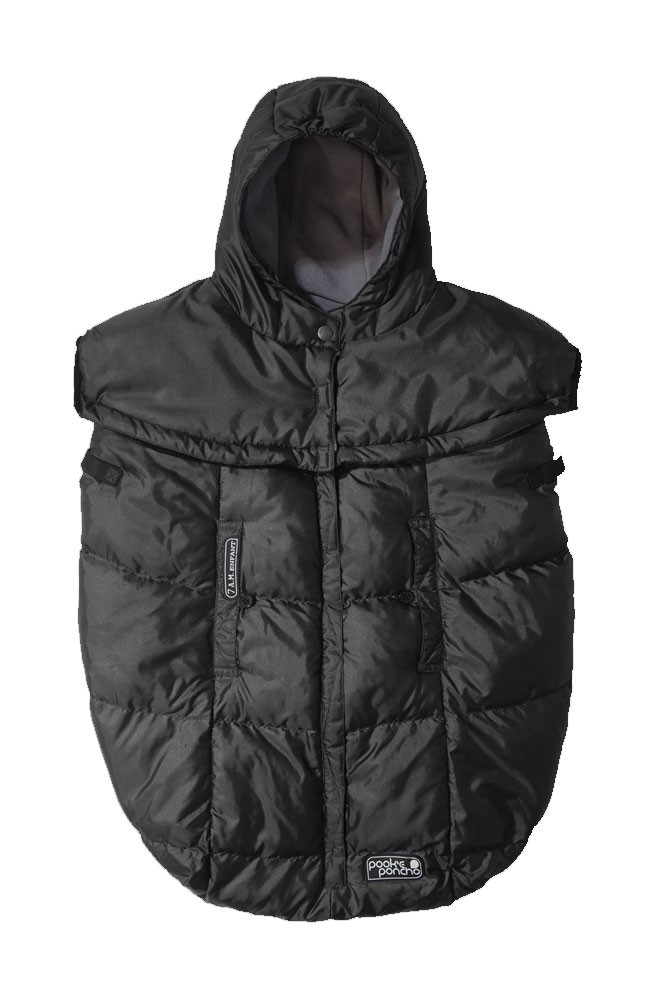7 A.M. Enfant Pookie Poncho Classic (Black) 7 A.M. Enfant Pookie Poncho Classic (Black)