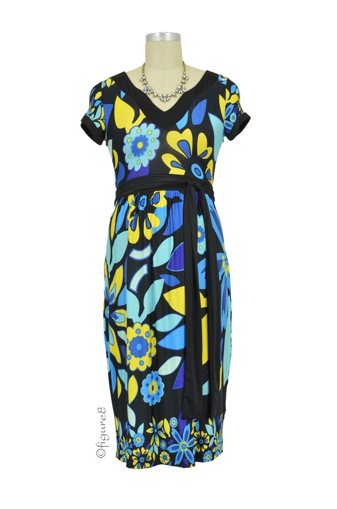 Celia Maternity Dress (Floral Print) Celia Maternity Dress (Floral Print)