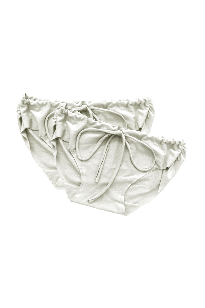 Pretty Pushers Women's Postpartum Underwear 2-Pack (Cream) Pretty Pushers Women's Postpartum Underwear 2-Pack (Cream)