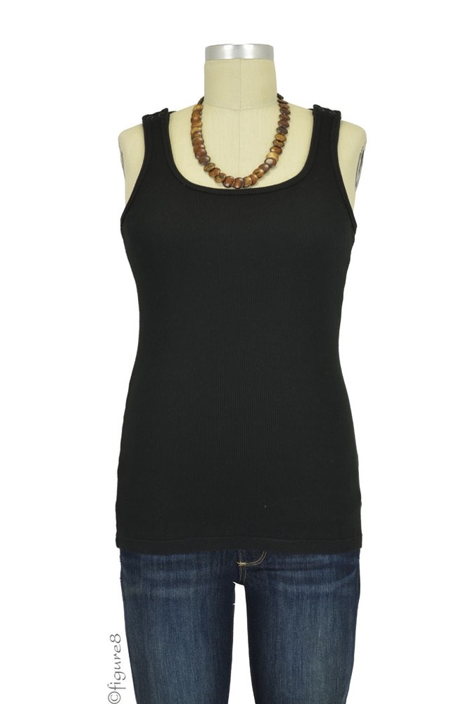 Bun Ultimate Easy Cotton Nursing Tank (Black) Bun Ultimate Easy Cotton Nursing Tank (Black)