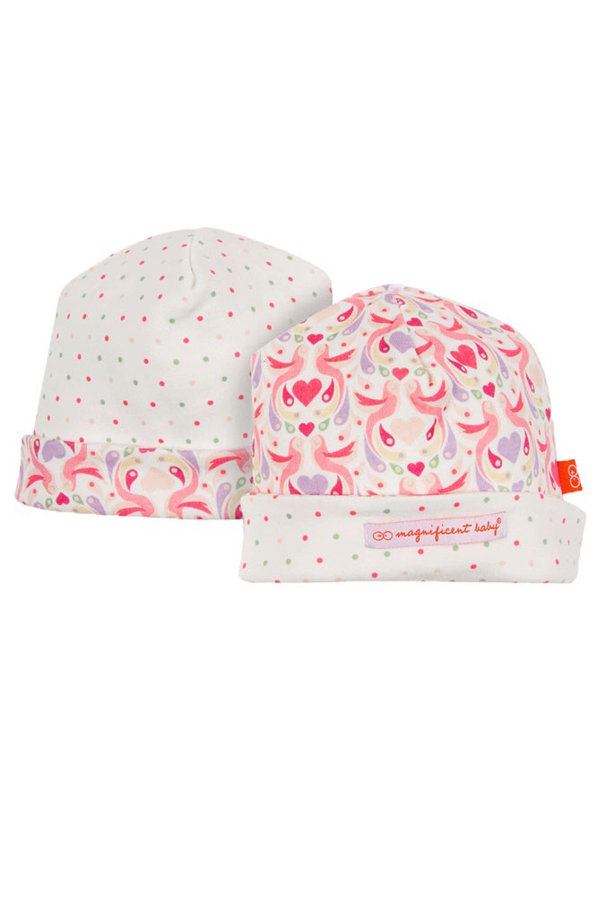 Magnetic Me™ by Magnificent Baby Reversible Cap (Love Birds)