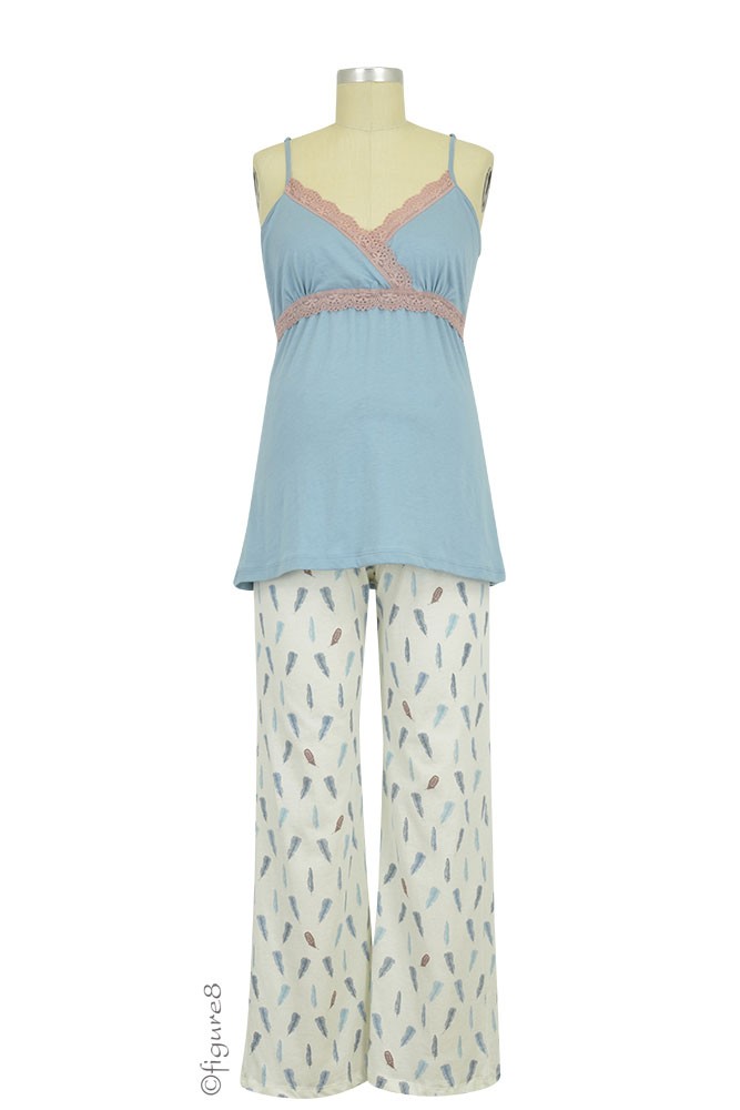 Belabumbum Nursing Cami and Pant Set (Plume) Belabumbum Nursing Cami and Pant Set (Plume)