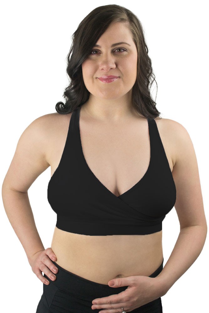 Rumina Hands-Free Pump&Nurse™ Racerback Bra (Black) Rumina Hands-Free Pump&Nurse™ Racerback Bra (Black)