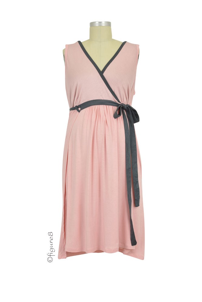 The BG Birthinggown (with Pockets) (Blush) The BG Birthinggown (with Pockets) (Blush)