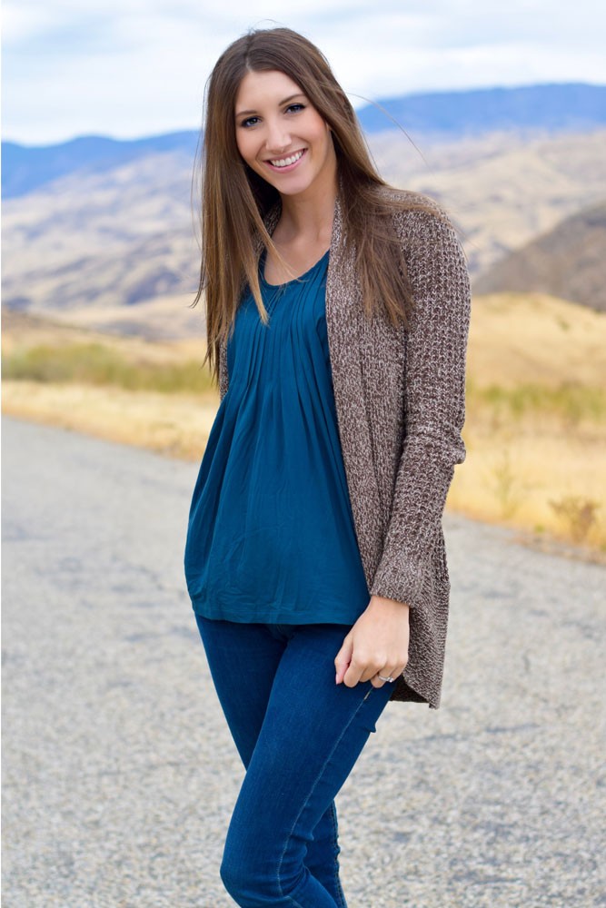 Sophie & Eve Safia Bamboo Pleated Nursing Top (Midnight Forest) Sophie & Eve Safia Bamboo Pleated Nursing Top (Midnight Forest)