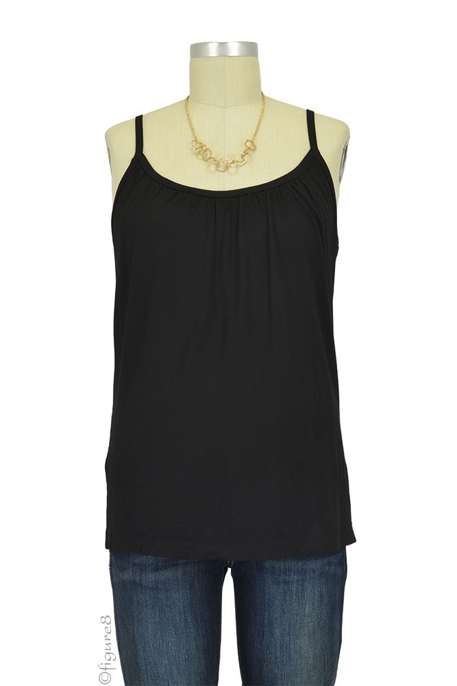 Sophie & Eve Jade Bamboo Nursing Cami (Black) Sophie & Eve Jade Bamboo Nursing Cami (Black)