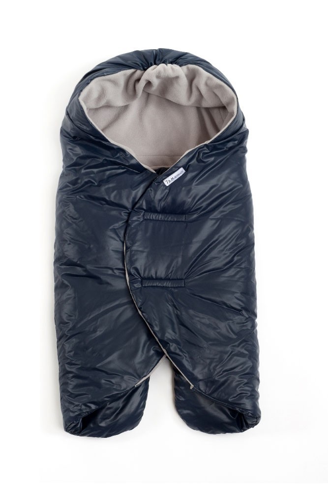 7 A.M. Enfant Nido Quilted Car-seat Baby Wrap - Large (Midnight Blue) 7 A.M. Enfant Nido Quilted Car-seat Baby Wrap - Large (Midnight Blue)