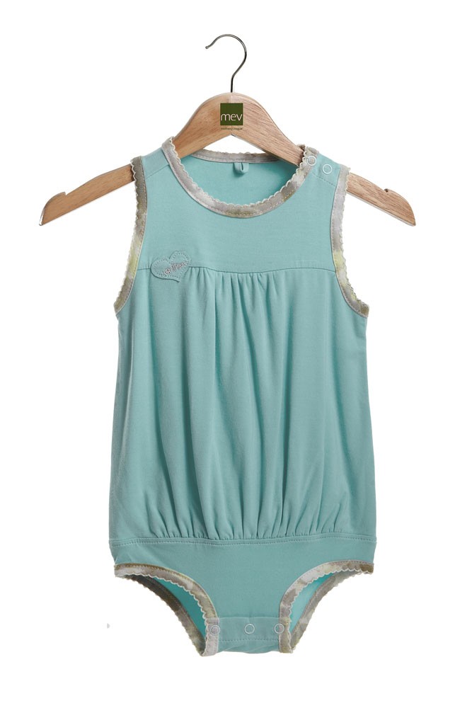 Britney Bubble Baby Onesie (Nile Blue) Britney Bubble Baby Onesie (Nile Blue)