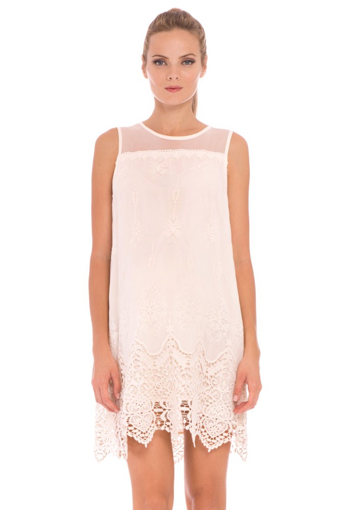 Olian Bianca Lace Maternity Dress (Ivory) Olian Bianca Lace Maternity Dress (Ivory)
