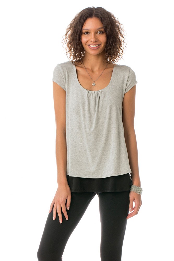 The Orchard Maternity & Nursing Top by Majamas (Pebble) The Orchard Maternity & Nursing Top by Majamas (Pebble)