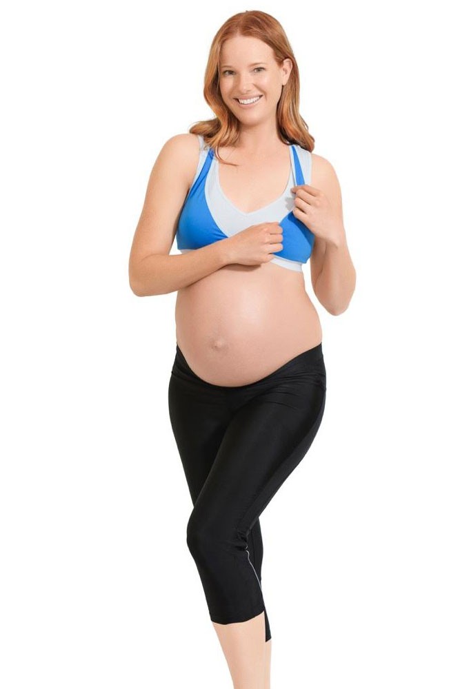 Cake Maternity Lotus Comfort Yoga Nursing & Hands Free Pumping Bra (Blue Moon) Cake Maternity Lotus Comfort Yoga Nursing & Hands Free Pumping Bra (Blue Moon)