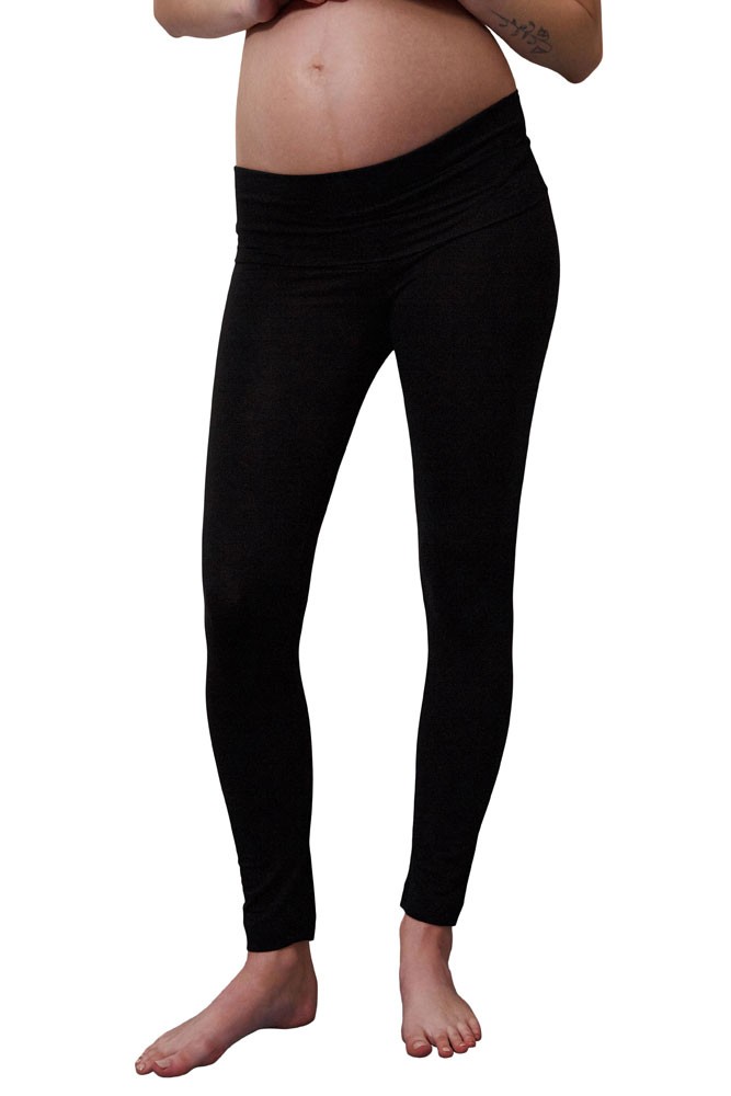 Boob Design Once-On-Never-Off Maternity Leggings (Black)