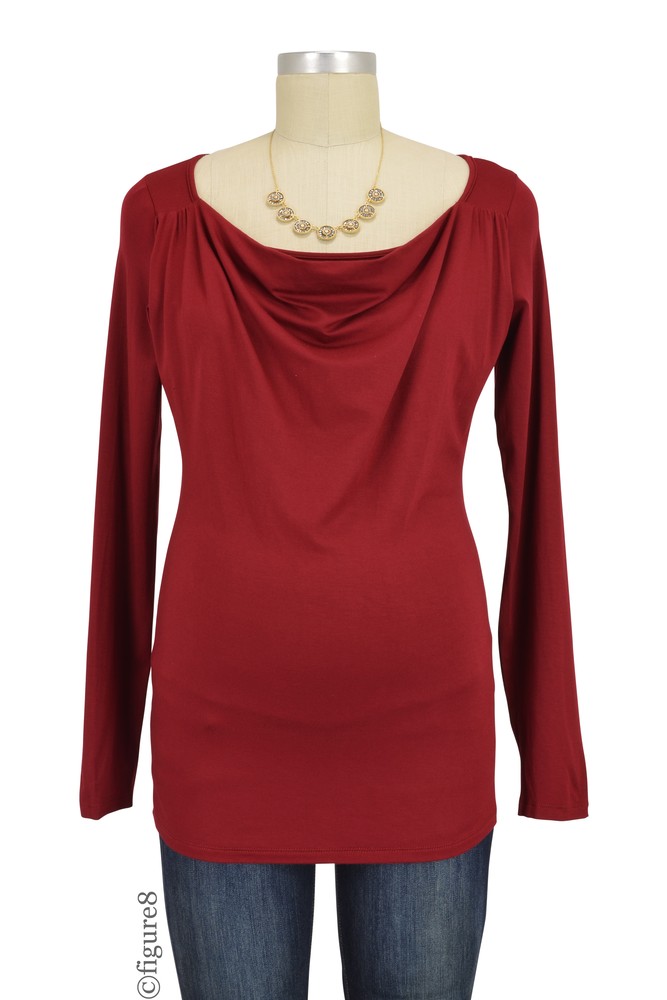 Prisca Nursing Top by Pomkin (Bordeaux) Prisca Nursing Top by Pomkin (Bordeaux)