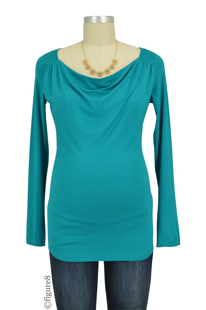 Prisca Nursing Top by Pomkin (Emerald)