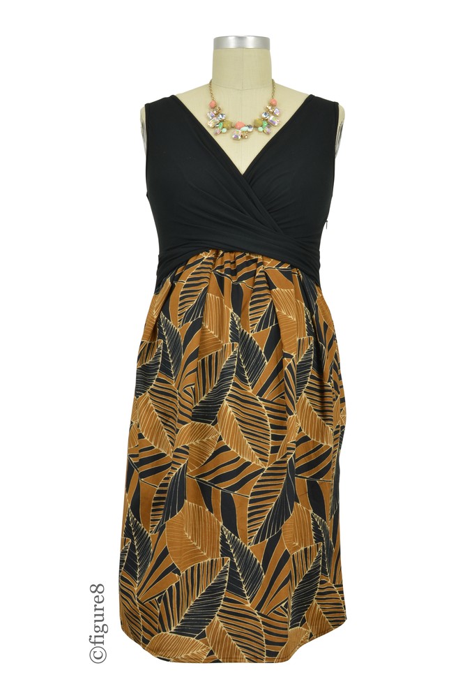Kekoon Sleeveless Nursing Dress (Bronze) Kekoon Sleeveless Nursing Dress (Bronze)